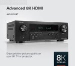 Denon AVR-S570BT 5.2 Channel 8K AV Receiver