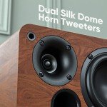 Saiyin 16.5'' Wooden Bluetooth Sound Bar for TV