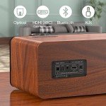 Saiyin 16.5'' Wooden Bluetooth Sound Bar for TV