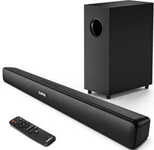 RIOWOIS Wireless Bluetooth Sound Bar for TV