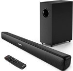 RIOWOIS Wireless Bluetooth Sound Bar for TV