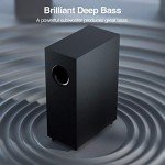 RIOWOIS Wireless Bluetooth Sound Bar for TV