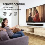 RIOWOIS Wireless Bluetooth Sound Bar for TV
