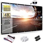 Mdbebbron 150-Inch Foldable Projection Screen 16:9