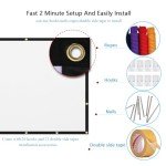 Mdbebbron 150-Inch Foldable Projection Screen 16:9