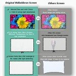 Mdbebbron 150-Inch Foldable Projection Screen 16:9