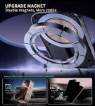 MagSafe Car Mount Charger with 360° Rotation