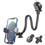 15W Fast Wireless Car Charger & Phone Holder