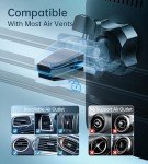 MagSafe Car Mount Charger with 360° Rotation