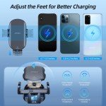15W Fast Wireless Car Charger & Phone Holder