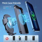 15W Fast Wireless Car Charger & Phone Holder