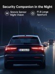 Ecomoment 4K/2.5K Dual Dash Cam with Wi-Fi