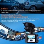 E-YEEGER 2.5K Dual Dash Cam with 32GB Card