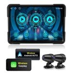 Kunfine 5” Waterproof Motorcycle GPS Navigation System