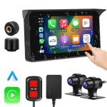 5-Inch Motorcycle Touchscreen with Wireless CarPlay