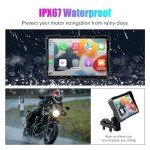 Kunfine 5” Waterproof Motorcycle GPS Navigation System
