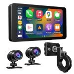DeepMoto Motorcycle Dash Cam with GPS & HD Cameras