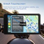 DeepMoto Motorcycle Dash Cam with GPS & HD Cameras