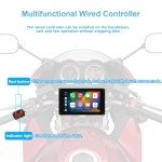5-Inch Motorcycle Touchscreen with Wireless CarPlay