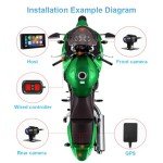 5-Inch Motorcycle Touchscreen with Wireless CarPlay
