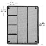 Amazon Basics Black Mesh Drawer Organizer