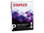 Staples Premium 8.5x11 Multipurpose Paper, 500 Sheets