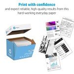 HP Office 20 lb Paper, 2500 Sheets, 92 Bright