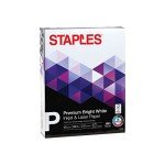 Staples Premium 8.5x11 Multipurpose Paper, 500 Sheets