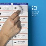 Avery Matte Clear Printable Address Labels, 750 Pack