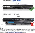Dell Inspiron M5Y1K Laptop Battery 40Wh 14.8V
