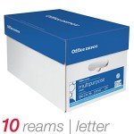 Office Depot Multi-Use Printer Paper, 10 Reams