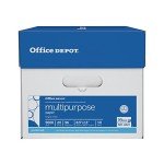 Office Depot Multi-Use Printer Paper, 10 Reams