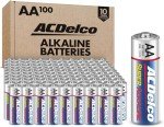 ACDelco 100 Count AA Super Alkaline Batteries