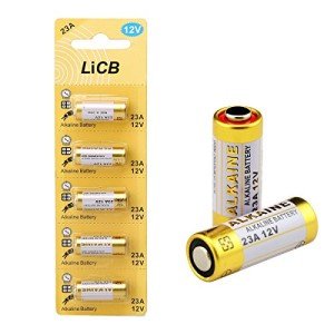 LiCB 23A 12V Alkaline Batteries, 5-Pack