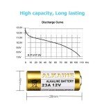 LiCB 23A 12V Alkaline Batteries, 5-Pack