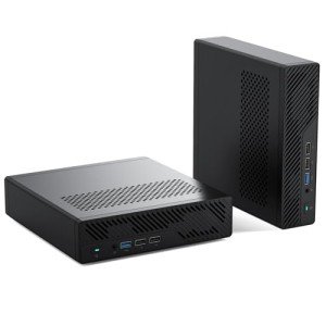 MINISFORUM MS-01 Workstation Core i9-13900H Mini PC 32GB RAM 1TB SSD Micro Computer, 2xUSB4 1xHDMI Display, 2x2.5G LAN Port, 3X SSD Slot, 2x10G SFP+ Port, Support Discrete Graphics Cards