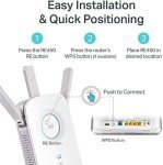 TP-Link AC1750 WiFi Range Extender with Speed Indicator