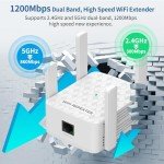 WiFi Extender Signal Booster for Home Coverage