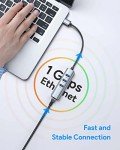 USB 3.0 Hub with Gigabit Ethernet Adapter