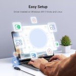 UGREEN USB-A to Ethernet Adapter, 10/100 Mbps