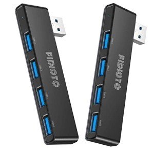 Fidioto 2-Pack USB Hub 4 Ports for Devices
