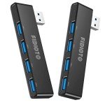 Fidioto 2-Pack USB Hub 4 Ports for Devices