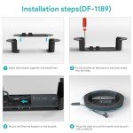 Starlink Ethernet Cable Caddy and Mounting Kit