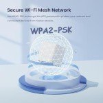 Tenda Nova Mesh WiFi System - 3500 sq.ft Coverage