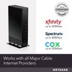 NETGEAR C6230 Cable Modem & WiFi Router Combo