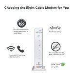 ARRIS SURFboard Cable Modem and Wi-Fi Router