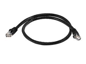 Monoprice Cat6 2ft Ethernet Patch Cable - Black