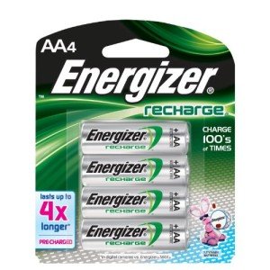 Energizer Rechargeable AA NiMH Battery Pack