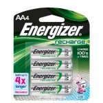 Energizer Rechargeable AA NiMH Battery Pack