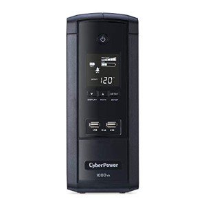 CyberPower 1000VA LCD UPS System with 10 Outlets